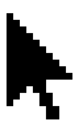 Cursor del ratÃ³n pixel