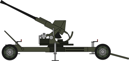Fourthy mm artillery
