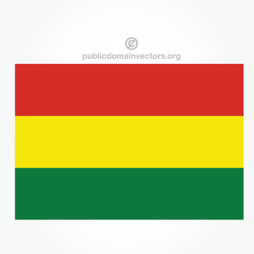 BolivijskÃ½ vektor vlajka