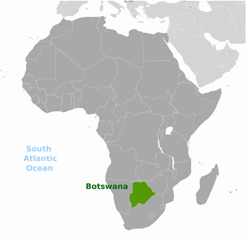 Botswana hartÄƒ