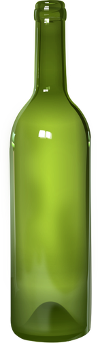 Detailed bottle vector image