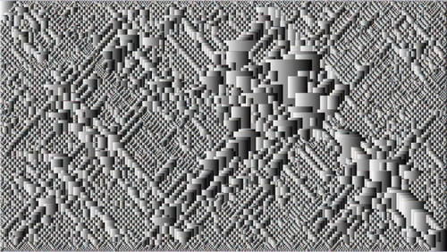 Prismatic gray wallpaper
