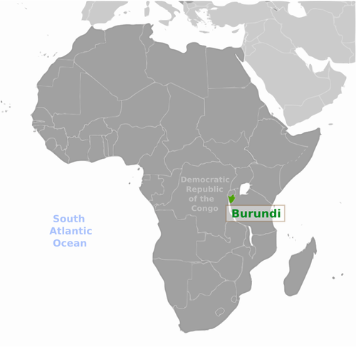 Burundi di Afrika