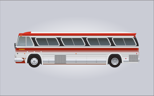 GM PD-4106 autobus vektorovÃ½ obrÃ¡zek