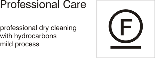 Profissional de cuidados de roupa: seca limpa com hidrocarbonetos - processo suave