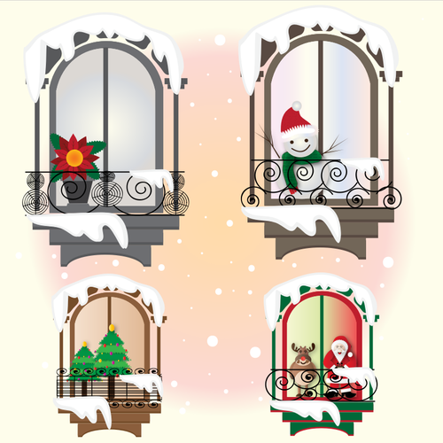 Kerst windows