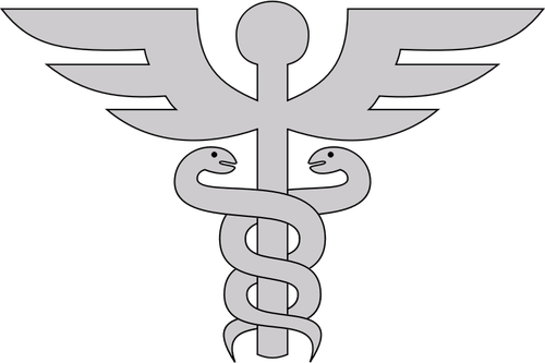 Å edÃ¡ medicÃ­na symbol