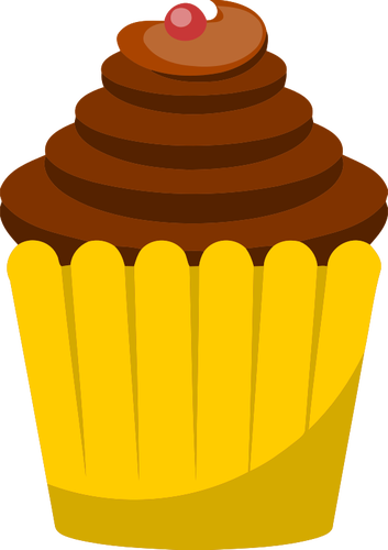 KirsebÃ¦r cupcake bilde