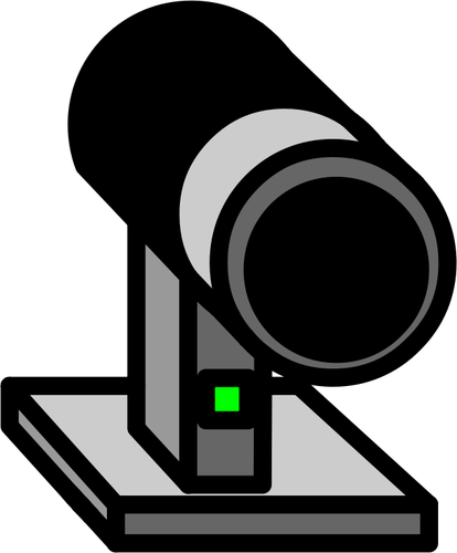 USB video kamera symbol vektorovÃ© kreslenÃ­