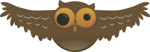 Burung Kartun Owl