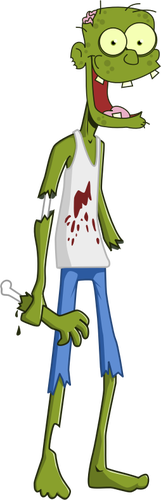 Grappige zombie