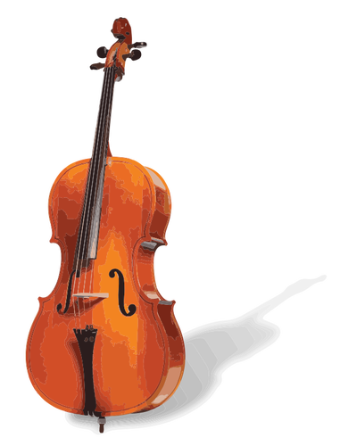 Immagine vettoriale di un violoncello