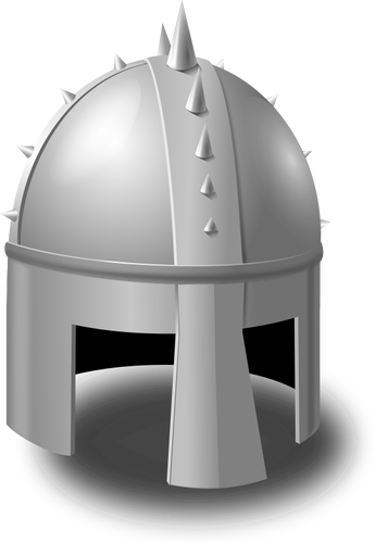 Knight helmet vector image