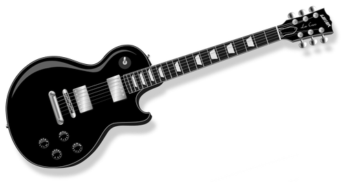 IlustraÃ§Ã£o vetorial de guitarra elÃ©trica
