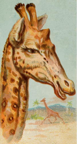IlustraÃ§Ã£o de girafa