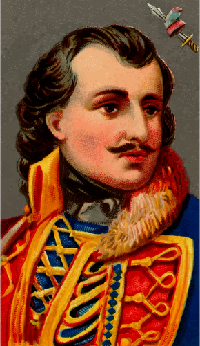 General Pulaski vektorillustration