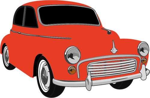 Automobile rossa classica