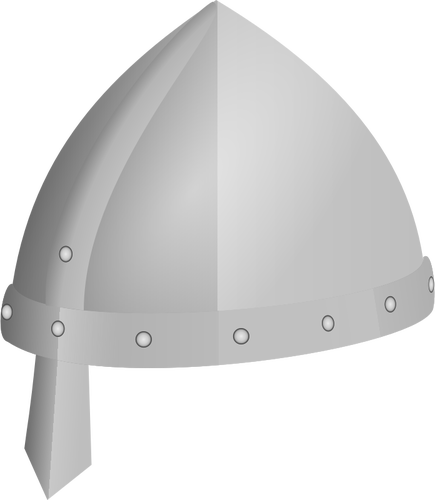 Vector image of nasal helmet