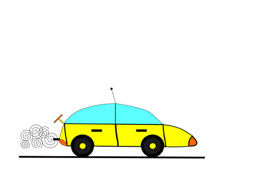 Imagem do carro amarelo