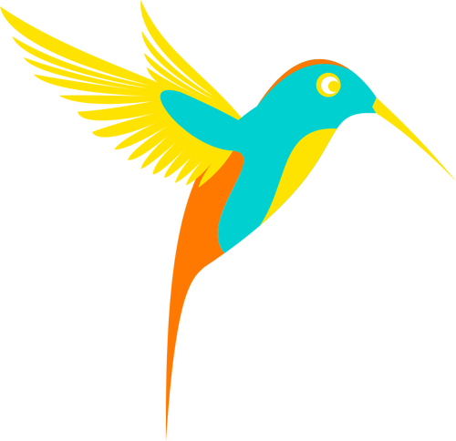 FÃ¤rgglada colibri