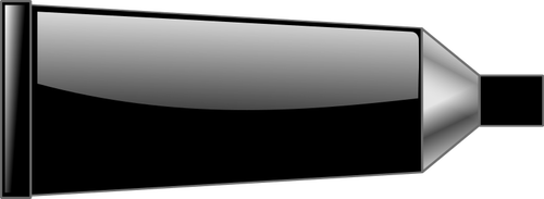 Vector illustraties van zwarte kleur buis