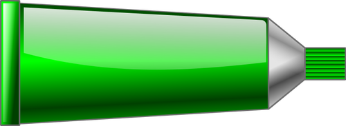 Grafika wektorowa zielony kolor rury