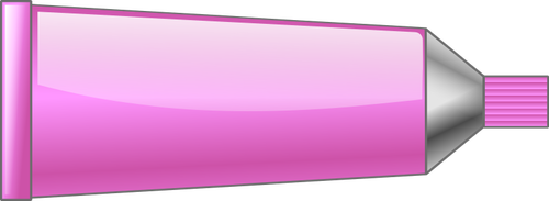 IlustraÅ£ia vectorialÄƒ tub de culoare roz