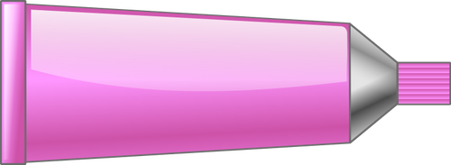 IlustraÅ£ia vectorialÄƒ tub de culoare roz
