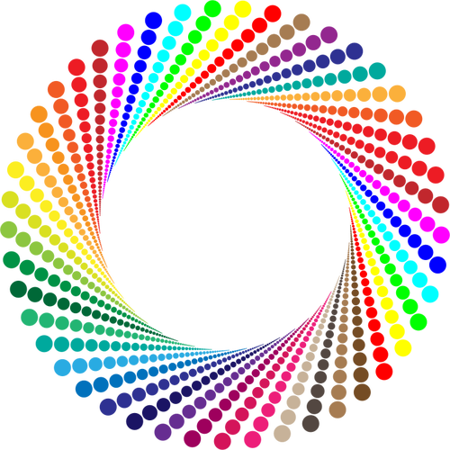 Cercles colorÃ©s