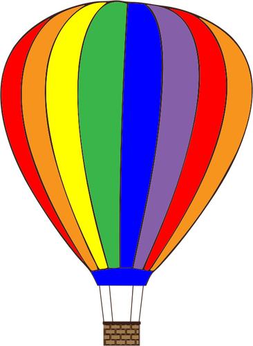 Balon udara berwarna