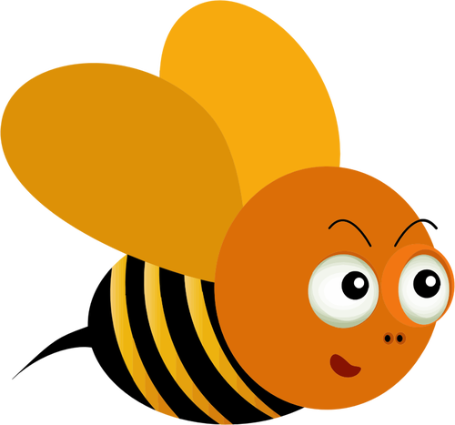 IlustraciÃ³n de vector de abeja