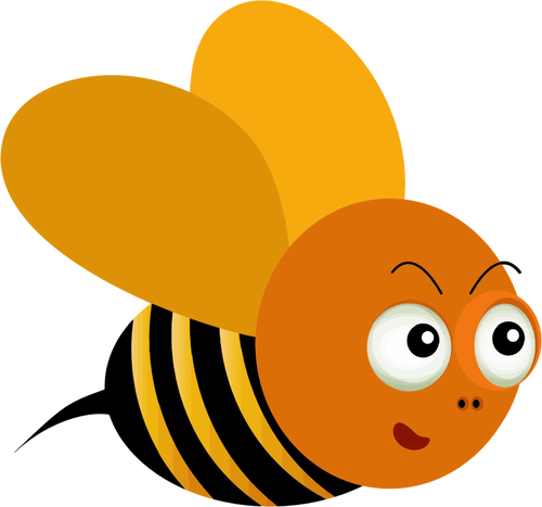 Bee vector illustrasjon