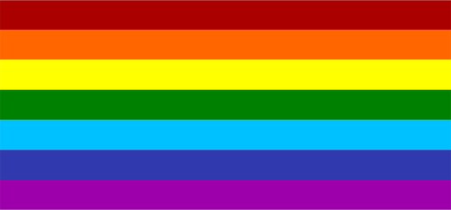 Vector bandeira de arco-Ã­ris