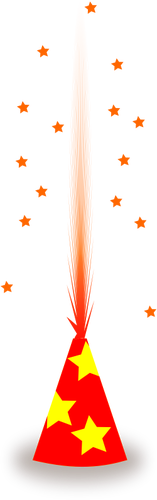 Vector tekening van firecracker