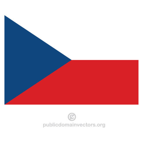 Vector bandeira de RepÃºblica Checa