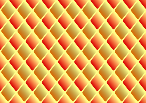 Diamant-Muster in der Farbe orange
