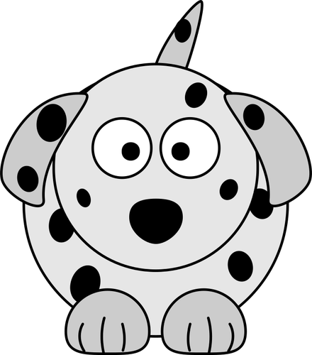 Kartun Dalmatian Anjing