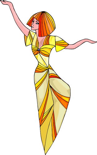 Bailarina egipcia