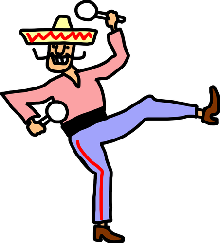 Tanzende Mexikaner