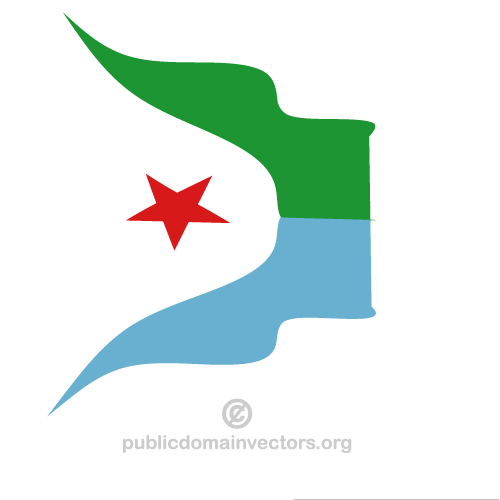 OndulÃ© drapeau de Djibouti