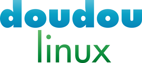 Immagine vettoriale Doudou Linux Concorso logo