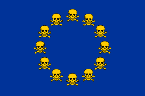 Europeiska unionen dÃ¶dar underteckna bild