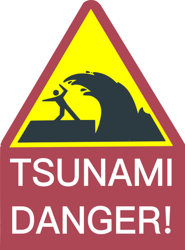 Tsunami tehlike iÅŸareti