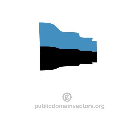 Vector bandeira da EstÃ³nia