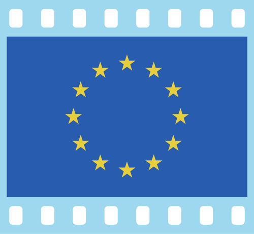 Flaga europejska obrazu