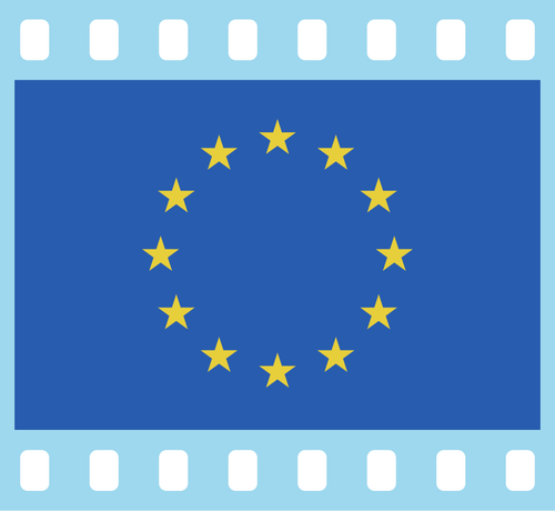 Imagen de la bandera europea