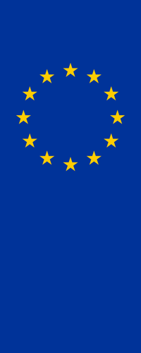 Markierungsfahne von Europa