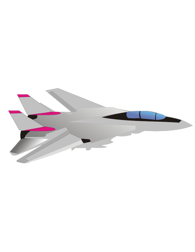 Grafika wektorowa samolot Grumman F-14 Tomcat