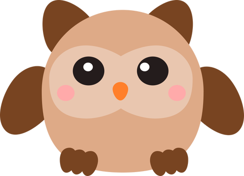Owl vektorillustration