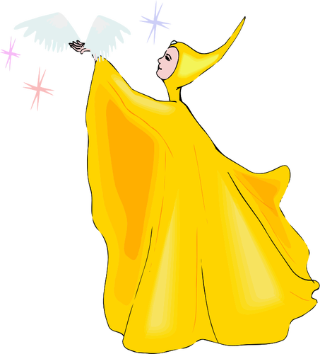 Fairy in yellow